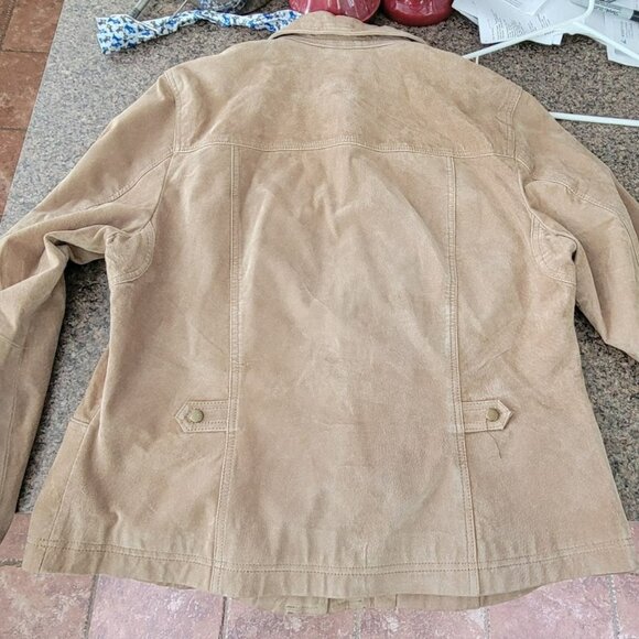 Coldwater Creek Women's Suede Jacket Large - Picture 3 of 7
